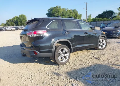 2015 Toyota Highlander Limited Platinum V6 z USA, uszkodzony, nr VIN 5TDDKRFH0FS099793